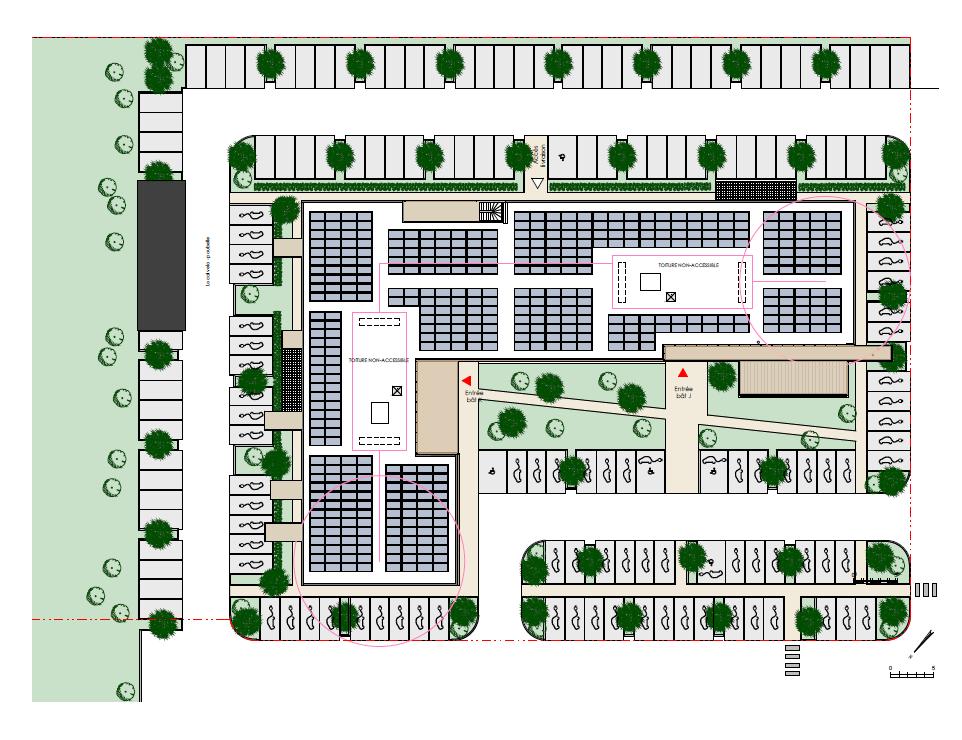 Bureau Lesquin 4400m² Location bureau Lesquin Nord OLBUR2310192 2